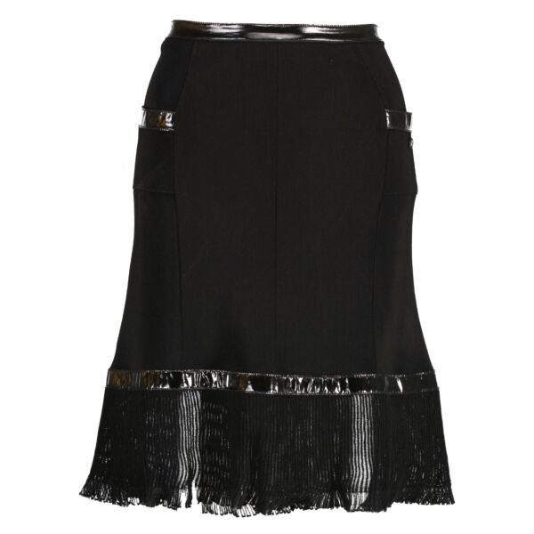 Shop 100% authentic second-hand Chanel 07P Black Skirt in size FR42 on Replica Shoes 