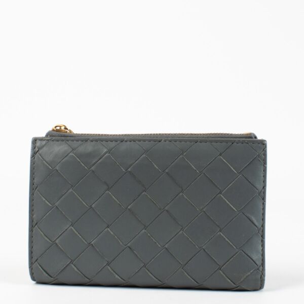Bottega Veneta Thunder Intrecciato Leather Wallet