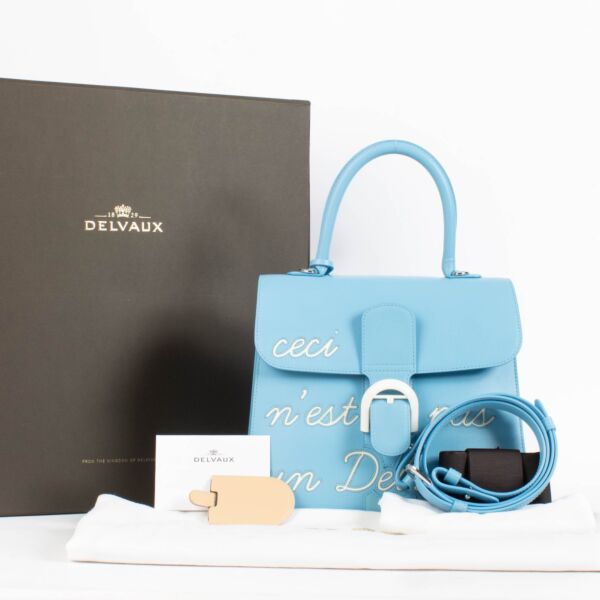 Delvaux Ciel Box Calf Brillant L'Humour MM