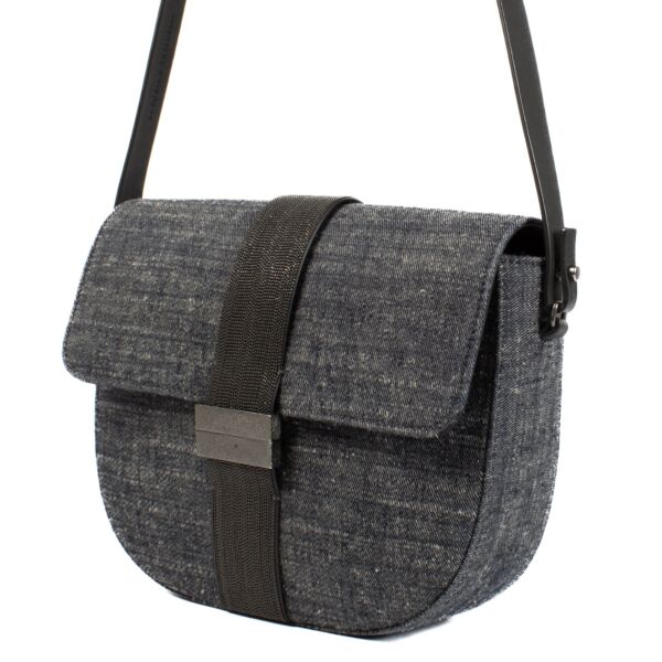Brunello Cucinelli Denim Crossbody Bag