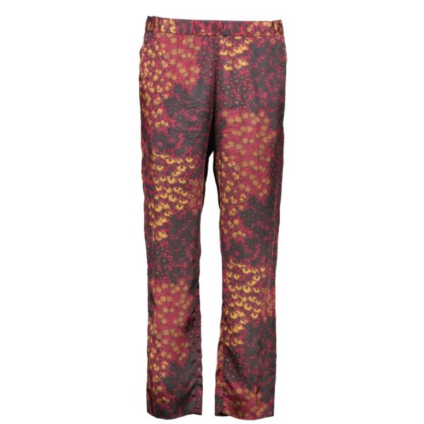 Dries Van Noten Floral Viscose Trousers - Size FR 36