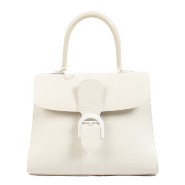 Delvaux Ivory Box Calf Brillant MM