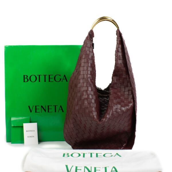 Bottega Veneta Barolo Intrecciato Foulard Shoulder Bag 