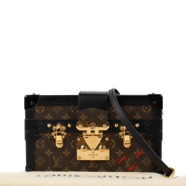 Louis Vuitton Monogram Canvas Petit Malle Clutch Bag