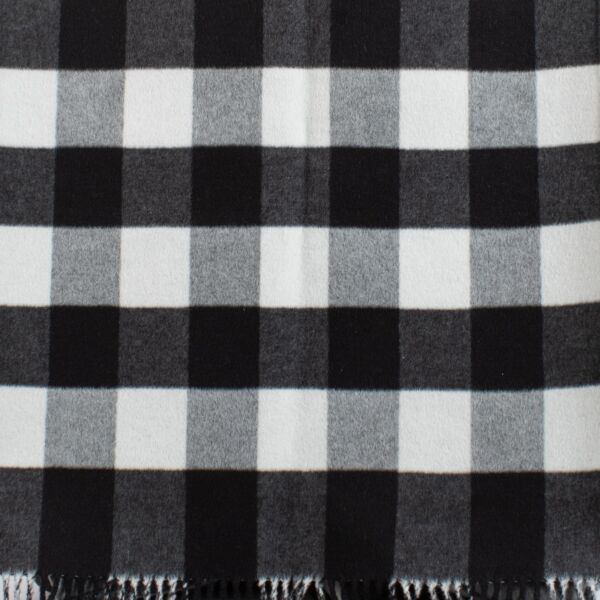 Christian Dior Check'n'Dior Scarf Vest Grey White - Size L