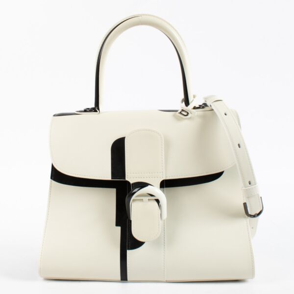 Authentic Preloved Delvaux Light and Shadow Brillant MM on Replica Shoes 