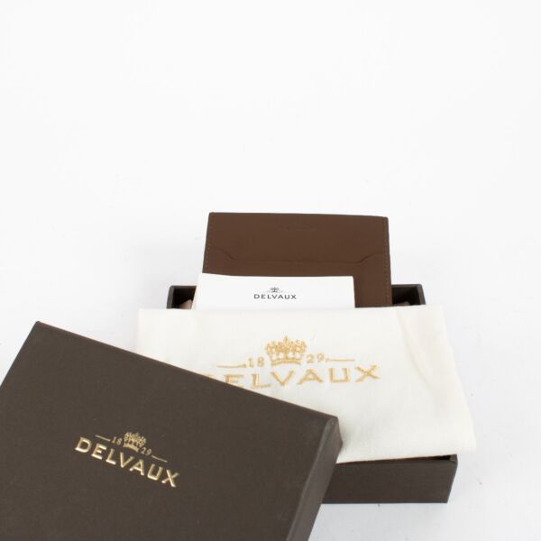 Delvaux Pecari Box Côme Card Holder