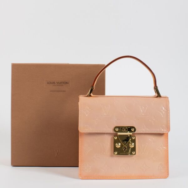 Louis Vuitton Pink Monogram Vernis Spring Street Bag