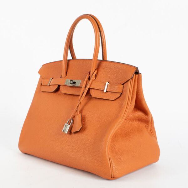Hermès Birkin 35 Orange Togo PHW
