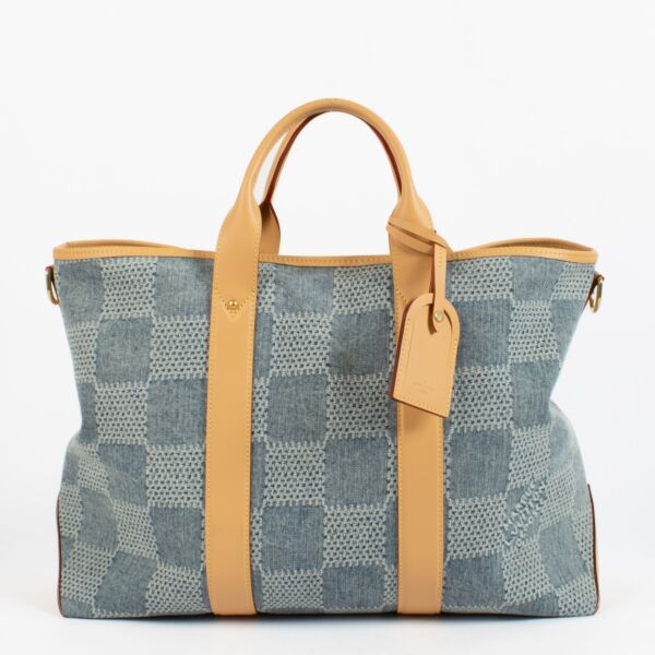 Louis Vuitton Damier Denim Weekend Tote