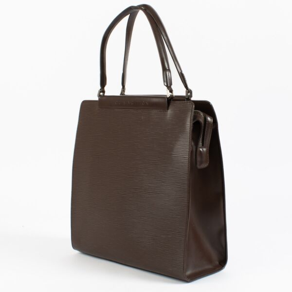 Louis Vuitton Mocha Epi Figari PM Bag