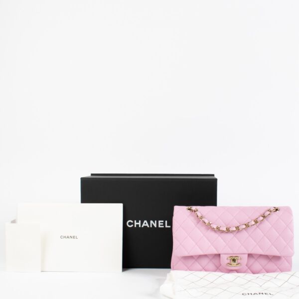 Chanel Pink Caviar Medium Classic 11.12 Bag