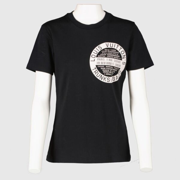 Authentic preloved Louis Vuitton Black Shirt - Size S on Replica Shoes 