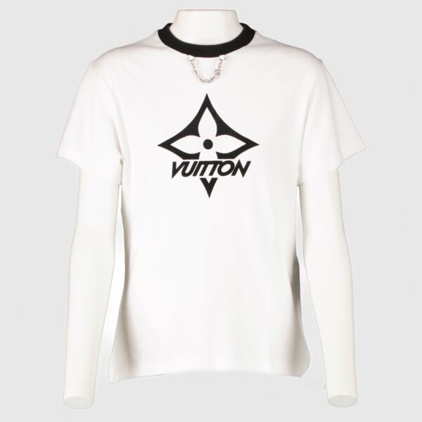 Authentic preloved Louis Vuitton White Shirt - Size S on Replica Shoes 