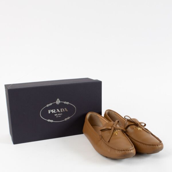 Prada Caramel Loafers - Size 41