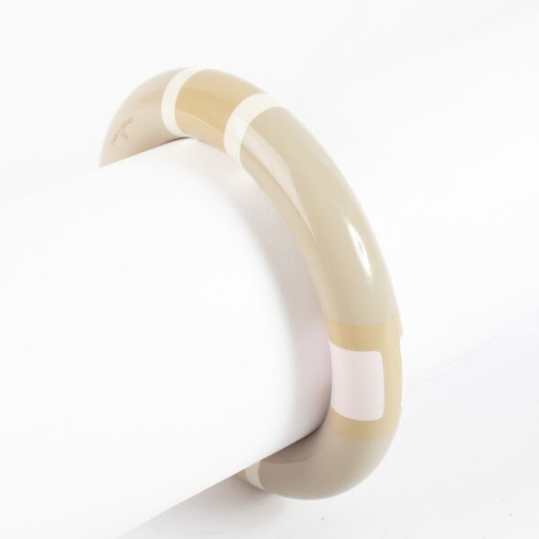 Authentic preloved Hermès Large H Equipe Bangle Bracelet - Size T2 on Replica Shoes 