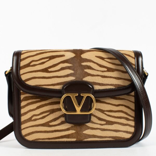 Valentino Garavani Animalier Pony-Effect Calfskin 9To5 Shoulder Bag